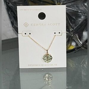 Kendra Scott Initial "J" Pendant Necklace
14K Gold Over Brass Lobster Claw Clasp